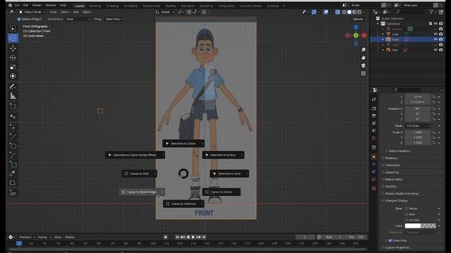 01- Post Boy Character Modelling - Setup and Blocking in Blender смотреть онлайн