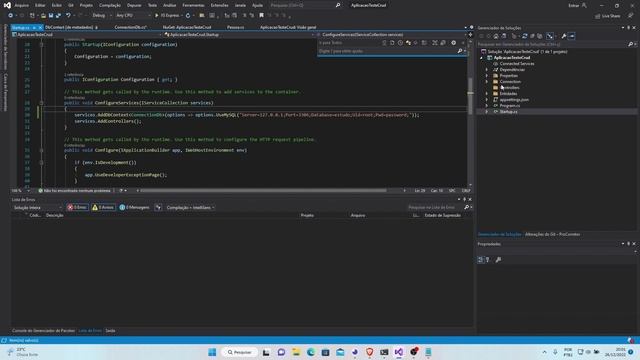 CRUD em C# - Web API Mysql смотреть онлайн