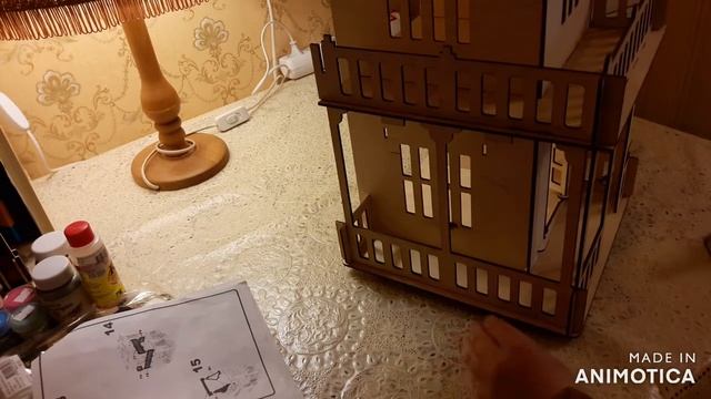 КАК СОБРАТЬ КУКОЛЬНЫЙ ДОМИК ЗА 7 МИНУТ/ DOLL HOUSE IN 7 MIN. смотреть онлайн
