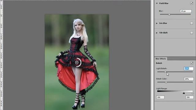 How to Blur background in photoshop cc смотреть онлайн