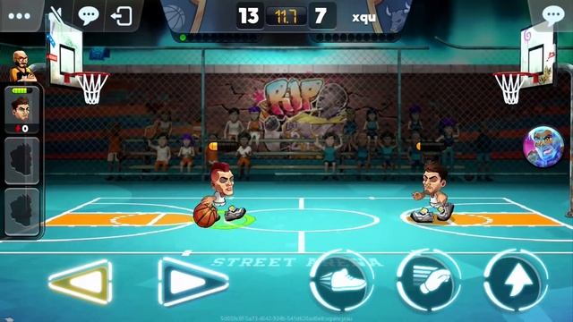 Новая игра от создателей HeadBall 2 I Обзор на BasketBall Arena смотреть онлайн
