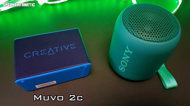 Sony SRS-XB12 vs Creative Muvo 2c Extreme Bass Test смотреть онлайн