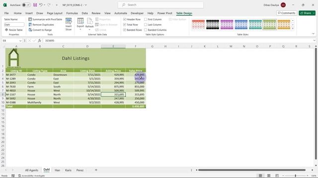 Tutorial of Module 6: End of Module Project 2 | New Perspectives Excel 2019 смотреть онлайн