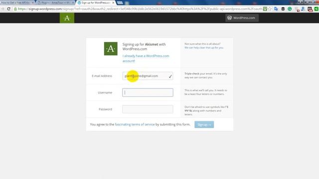 How to Get a Free API Key for Akismet in WordPress смотреть онлайн