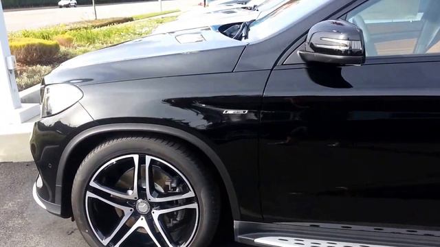 2016 Mercedes-Benz GLE450 AMG Coupe Obsidian Black Metallic смотреть онлайн