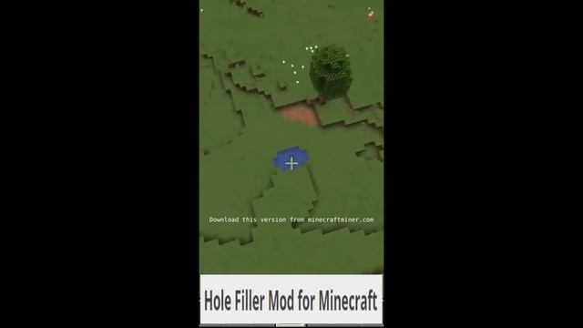 HOLE FILLER MOD – SMART HOLE FILLER MINECRAFT
