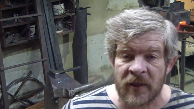 Ковка окончания Тугой завиток и формирование начального завитка. Как это делаю я. смотреть онлайн