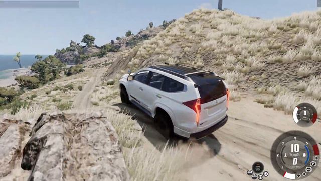 Pajero offroad BeamNG смотреть онлайн