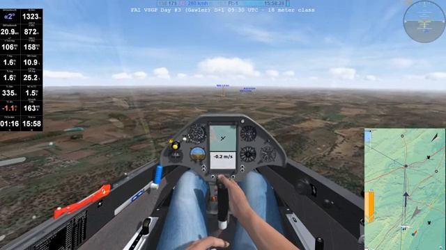 FAI Virtual SGP Day #3 (Gawler) D+1 09:30 UTC - 18 meter class смотреть онлайн