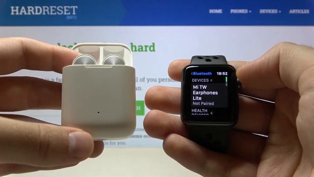 How to Unpair XIAOMI Mi True Wireless Earphones Lite from APPLE Watch смотреть онлайн