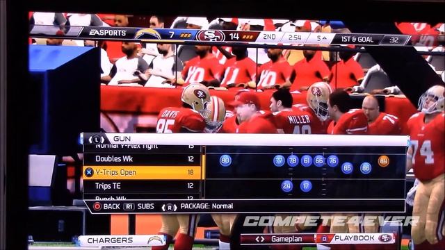 MADDEN 25 CHARGERS AT 49ERS E3 13 PLAYSTATION 3 смотреть онлайн