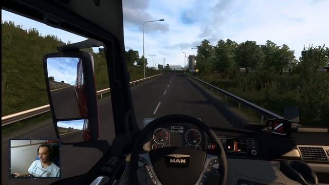 Euro truck simulator 2, Ruton mañanero por Europa, Multi 1,41, 1080/60 fps. смотреть онлайн