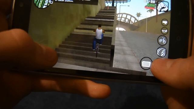 Тест игр Asphalt 8, Modern combat 5 и GTA SA на Laude s800 смотреть онлайн