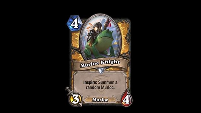 Murloc Knight Sounds - Hearthstone The Grand Tournament смотреть онлайн