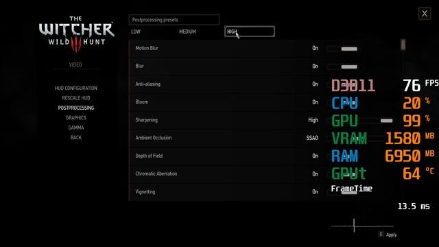 GeForce GTX 1650 SUPER -- AMD Ryzen 3 3300X -- The Witcher 3 Wild Hunt FPS Test смотреть онлайн