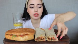 Мы слишком разные 👭/ Шаурма 🥙 Донер/ Мукбанк Айка Эмилли