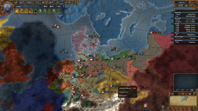 Europa Universalis IV - Lion from the North - Vassalizing Denmark! (Part 12) смотреть онлайн