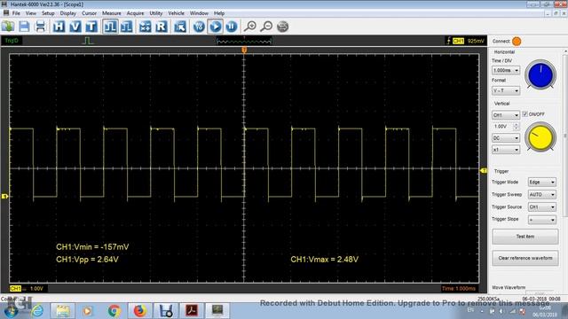 Hantek 6074BE Defective Signal Generator смотреть онлайн