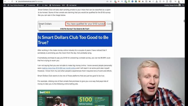 EARN $3 PER CLICK!? - (SurveyJunkies.co Review: Is SurveyJunkies a Scam Or Legit?) смотреть онлайн