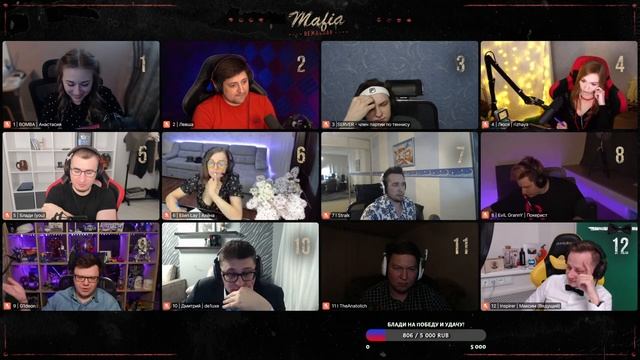 ВПЕРВЫЕ! ИГРАЕМ В ВЕЖЛИВУЮ МАФИЮ - Блади, Левша, Гранни и ДР! смотреть онлайн
