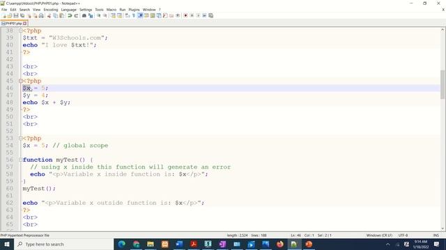 Basic PHP and MY SQL. Internet Programming Lesson#02 смотреть онлайн