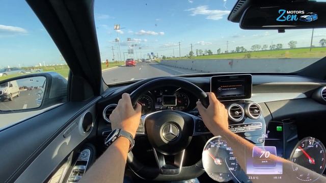 MERCEDES BENZ C200 W205 | AMG | 245 HP |  Test Drive