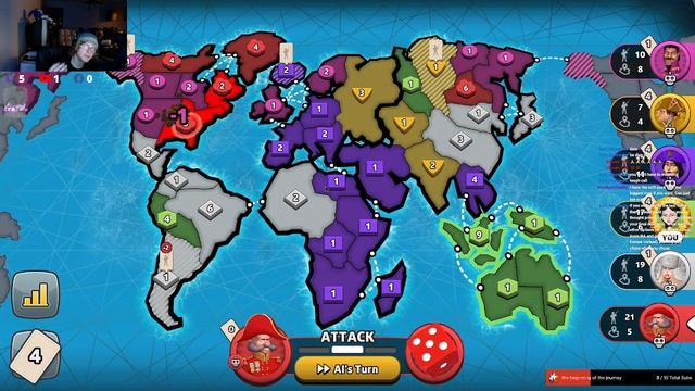 How to begin leveling up your risk game! pt 1 смотреть онлайн