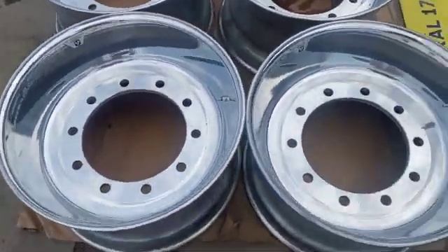 Алюминий Alcoa 11.75x22.5 ET0 dura-Bright | Грузовые диски Венгрия 5000кг нагрузка|☎️89219930017 смотреть онлайн