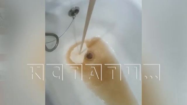 Ржавой водой из под крана затопило сегодня заречную часть Нижнего Новгорода смотреть онлайн
