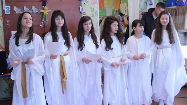 Фонд Seceris с Рождественской программой в детсадах часть 1 смотреть онлайн