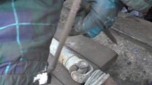 Замена подвесного подшипника. Мерседес вито.