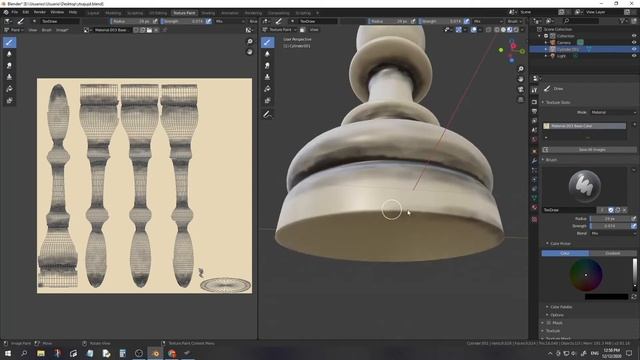 How to use the Texture Paint in Blender 2.8 --- #2 смотреть онлайн