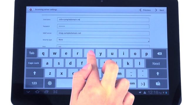 How to setup your domain email account on Android Device смотреть онлайн