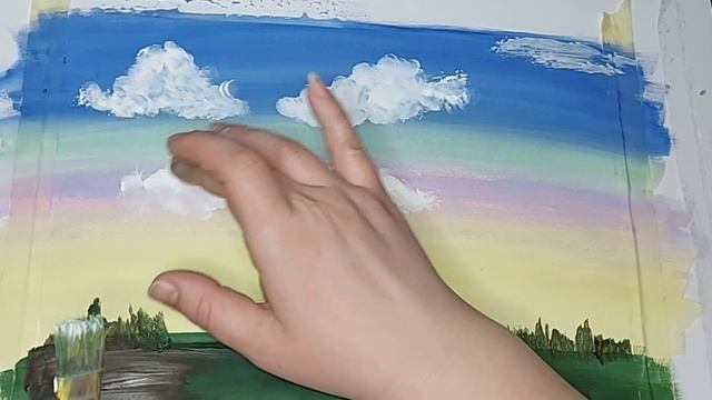 Малюємо повітряну кулю || Draw a balloon || Рисуем воздушный шар красками просто смотреть онлайн
