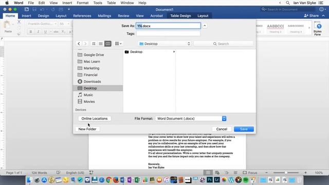 Saving documents with Finder смотреть онлайн