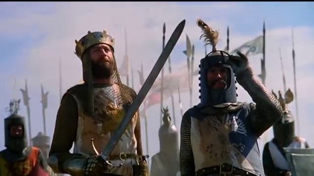 "Alright, that's enough" Monty Python and the Holy Grail - Ending (Gilliam, Jones, 1975) смотреть онлайн
