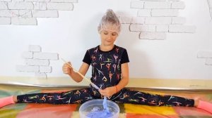 Гимнастический СЛАЙМ Челлендж // Gymnastics SLIME CHALLENGE //  Экстримальный Челлендж