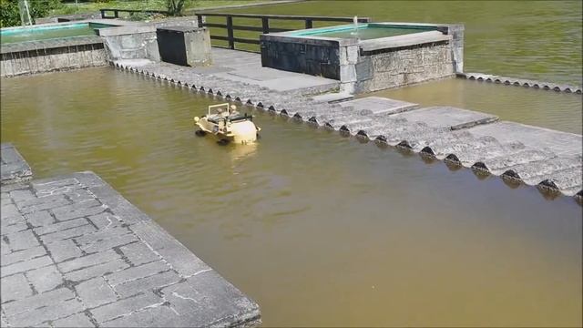 VW Typ166 Schwimmwagen Im Einsatz