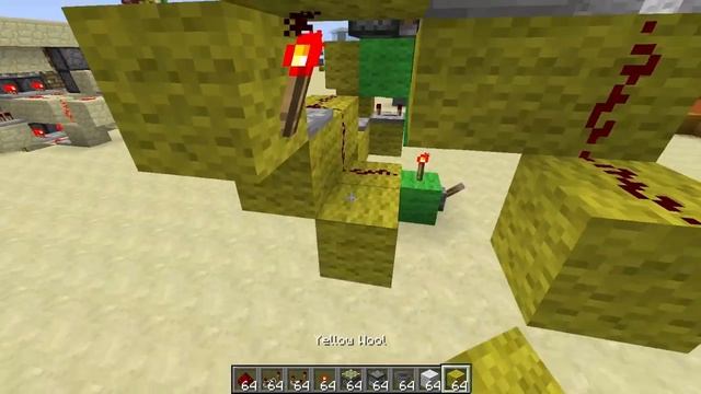 Minecraft Туториал: Горизонтальная Поршневая Дверь 3х3 смотреть онлайн