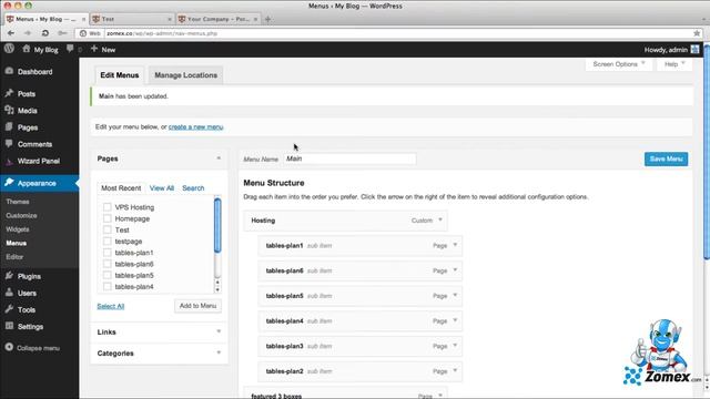 Responsive Wordpress Web Hosting Theme ~ CSS mega menu смотреть онлайн