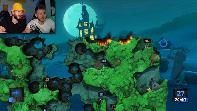 ФРОСТ VS СНЕЙК - ВЕЛИКИЙ БАТЛ - Worms Revolution смотреть онлайн