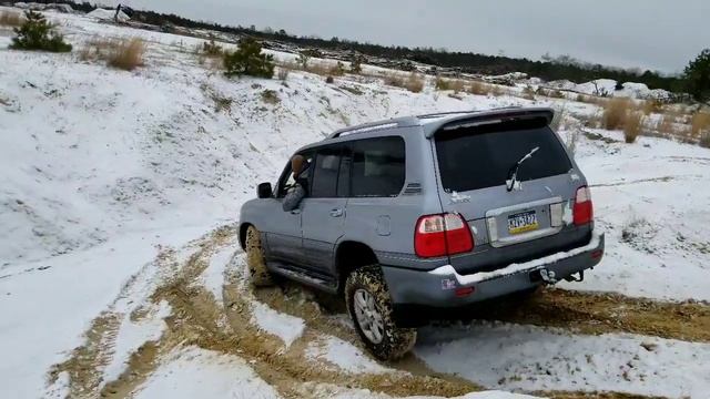 Lexus lx470 toyota land cruiser 100 off road A-track лексус лх470 бездорожье лэнд круизер 100 смотреть онлайн