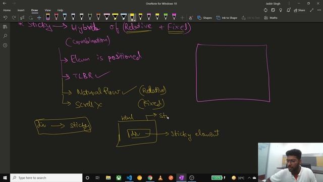 Css Positioning | Static, Relative, Absolute, Fixed, Sticky | CSS Core Concepts | Web Dev In Hindi смотреть онлайн