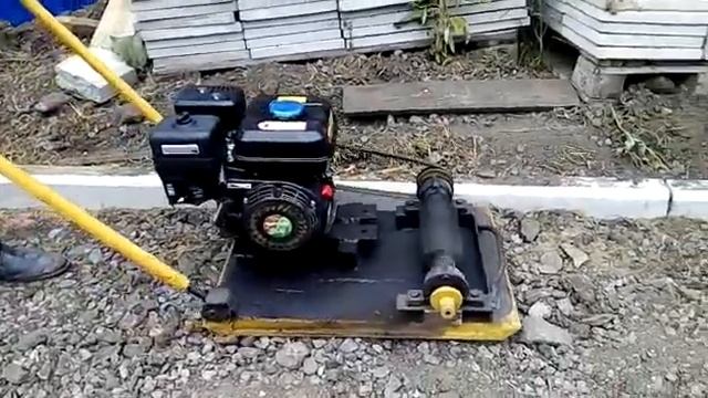 DIY виброплита в действии, своими руками из того что было. смотреть онлайн