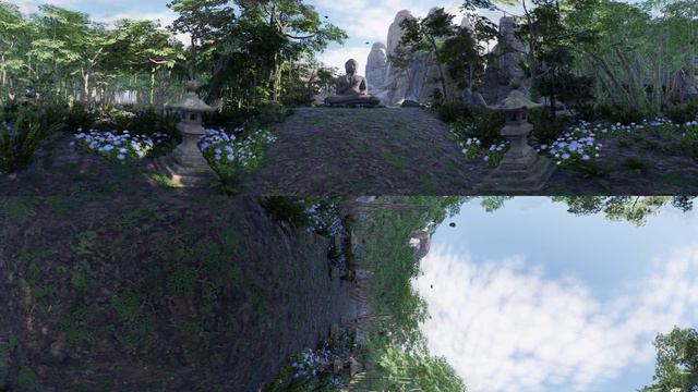 Relaxing Music in VR 360 - Calming Buddha - Tropical Forest - Meditation music for YouTube VR смотреть онлайн