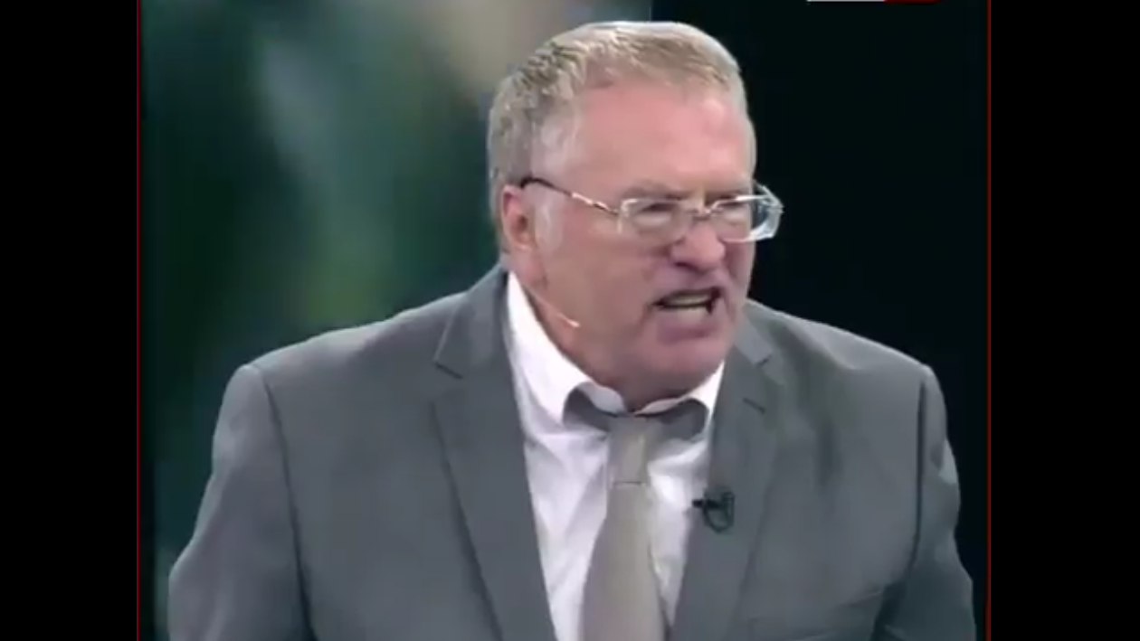 "Мы уничтожим вас! Европейцы, вы говно" — Жириновский смотреть онлайн