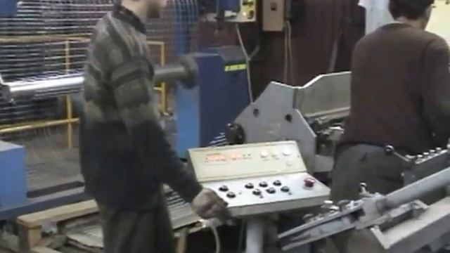 Линия для сетки в рулонах