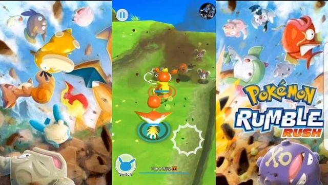 Pokemon Rumble Rush: Eeveelutions From Welcome Gifts Gameplay смотреть онлайн