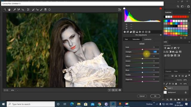 Selective Color Photo Effect in Photoshop (Hindi) смотреть онлайн