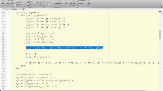 Lid Driven Cavity Flow using SIMPLE Algorithm in MATLAB Part 3/3 | Lecture 21 | ICFDM смотреть онлайн